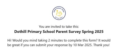 Parent Survey Spring 2025