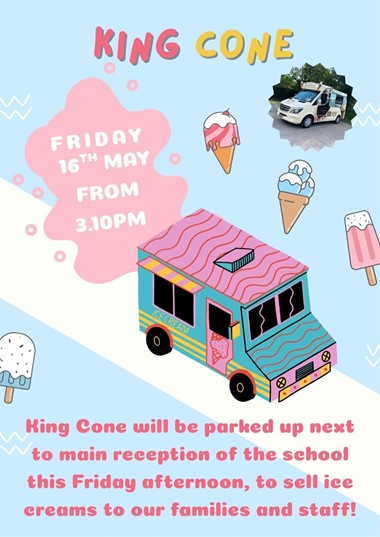 King Cone Ice Cream Van Visit